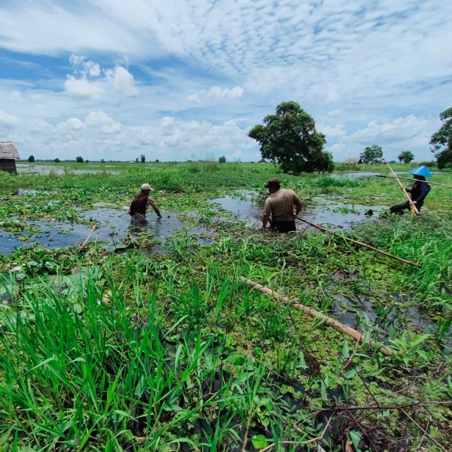 Pembersihan sungai Datu Limamar